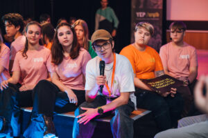 YEP Jugendbericht /wyld Präsentation bei run /wyld Copyright Niklas Schnaubelt